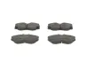 Комплект тормозных колодок, дисковый тормоз BOSCH 0986494545 (фото 1)