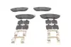 Комплект тормозных колодок, дисковый тормоз BOSCH 0986494587 (фото 5)