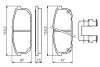 Гальмівні колодки дискові BOSCH 0986494590 (фото 7)