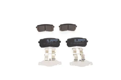 комплект тормозных колодок, дисковый тормоз BOSCH 0986494608