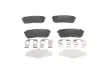 комплект тормозных колодок, дисковый тормоз BOSCH 0986494608 - фото 6