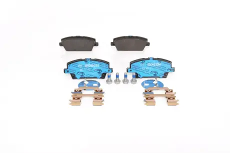 Комплект гальмівних колодок передн, HONDA CIVIC VIII 1.4-2.2D 09.05-05.13 BOSCH 0986494611