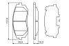 Гальмівні колодки. дискові BOSCH 0986494653 (фото 7)