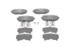 Комплект тормозных колодок, дисковый тормоз BOSCH 0986494655 (фото 4)