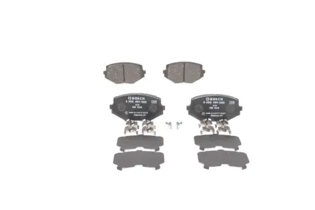 Комплект тормозных колодок, дисковый тормоз BOSCH 0986494655