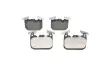 Комплект тормозных колодок, дисковый тормоз BOSCH 0986494701 (фото 1)