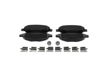 Комплект гальмівних колодок передн, RENAULT GRAND SCENIC II, KANGOO, KANGOO EXPRESS, MEGANE II, SCENIC II 1.4-2.0D 10.01- BOSCH 0986494725