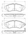 Комплект тормозных колодок, дисковый тормоз BOSCH 0986495059 (фото 1)