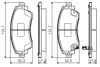 Комплект гальмівних колодок BOSCH 0986495132 (фото 4)