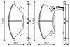 Комплект тормозных колодок, дисковый тормоз BOSCH 0986495154 (фото 1)