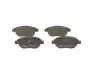 Комплект тормозных колодок, дисковый тормоз BOSCH 0986495225 (фото 1)