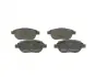 Комплект тормозных колодок, дисковый тормоз BOSCH 0986495225 (фото 2)