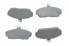 Колодки гальмівні (передні) Honda Civic VI/VII 94-05/Concerto 89-95/Rover 400 90-00 (17.5x129.3x68.6) BOSCH 0986495233 (фото 1)