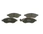 Комплект тормозных колодок, дисковый тормоз BOSCH 0986495293 (фото 2)