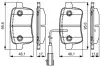 Гальмівні колодки дискові BOSCH 0986495305 (фото 7)