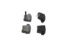 Комплект тормозных колодок, дисковый тормоз BOSCH 0986495344 (фото 2)