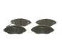 Комплект тормозных колодок, дисковый тормоз BOSCH 0986495350 (фото 1)