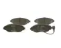 Комплект тормозных колодок, дисковый тормоз BOSCH 0986495350 (фото 3)
