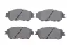 Колодки гальмівні (передні) Toyota Camry/Lexus ES 01-08 (з прижимною пластиною) BOSCH 0 986 495 373 (фото 1)