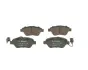 Комплект тормозных колодок, дисковый тормоз BOSCH 0986495378 (фото 2)