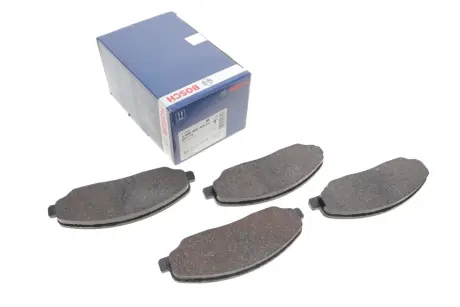 Колодки тормозные дисковые передние BOSCH 0986495406