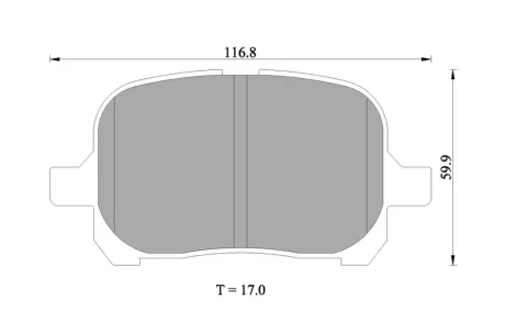 Комплект тормозных колодок, дисковый тормоз BOSCH 0986505001