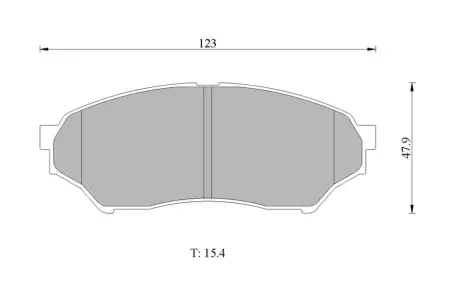 Комплект тормозных колодок, дисковый тормоз BOSCH 0986505669