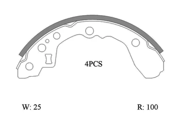 Комплект тормозных колодок BOSCH 0986AB0138 (фото 1)