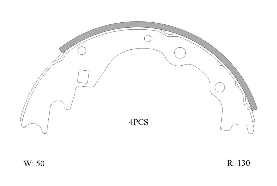 Комплект тормозных колодок BOSCH 0986AB0140 (фото 1)