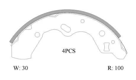 Комплект тормозных колодок BOSCH 0986AB0164