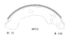 Комплект тормозных колодок BOSCH 0986AB1568 (фото 1)