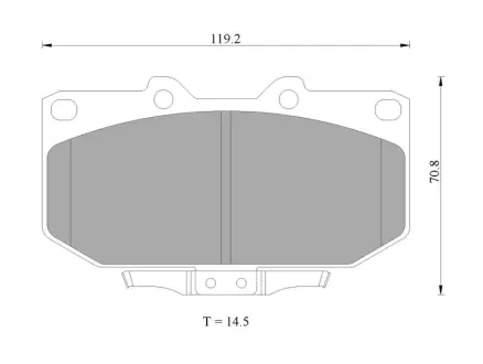 Комплект тормозных колодок, дисковый тормоз BOSCH 0986AB2280
