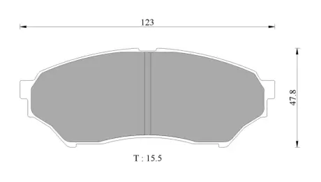 Комплект тормозных колодок, дисковый тормоз BOSCH 0986AB2352