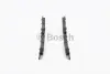 Комплект тормозных колодок, дисковый тормоз BOSCH 0986AB2584 (фото 3)