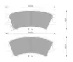Комплект тормозных колодок, дисковый тормоз BOSCH 0986AB3045 (фото 1)