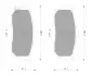 Комплект тормозных колодок, дисковый тормоз BOSCH 0986AB3084 (фото 1)