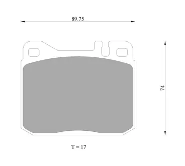 Комплект тормозных колодок, дисковый тормоз BOSCH 0986AB4687
