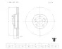 Тормозной диск BOSCH 0986AB5320 (фото 1)