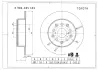 Тормозной диск BOSCH 0986AB5405 (фото 1)