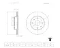 Тормозной диск BOSCH 0986AB5430 (фото 1)