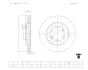 Тормозной диск BOSCH 0986AB5434 (фото 1)