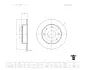Тормозной диск BOSCH 0986AB5450 (фото 5)