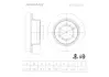 Тормозной диск BOSCH 0986AB5469 (фото 1)