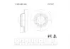 Тормозной диск BOSCH 0986AB5480 (фото 1)