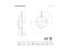 Тормозной диск BOSCH 0986AB5520 (фото 1)