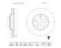 Тормозной диск BOSCH 0986AB5554 (фото 1)
