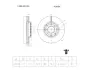 Тормозной диск BOSCH 0986AB5555 (фото 1)