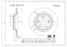 Тормозной диск BOSCH 0986AB5578 (фото 1)