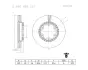Тормозной диск BOSCH 0986AB5591 (фото 1)