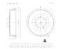 Тормозной барабан BOSCH 0986AB6045 (фото 1)